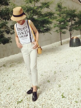 あさひさん（レディース・161cm）の夏コーディネート