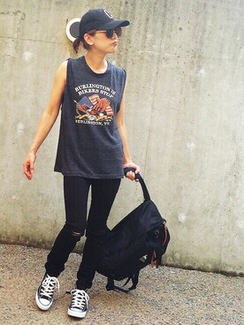 あさひさん（レディース・161cm）の夏コーディネート