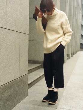 あさひさん（レディース・161cm）の冬コーディネート