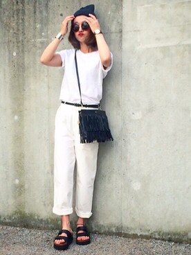 あさひさん（レディース・161cm）の夏コーディネート