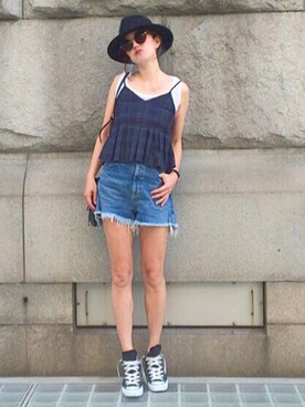 あさひさん（レディース・161cm）の夏コーディネート