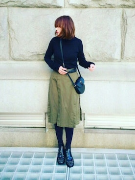 あさひさん（レディース・161cm）の冬コーディネート