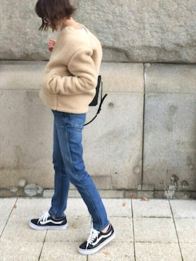 「UNITED ARROWS（ユナイテッドアローズ）のアイテム（その他アウター）」を使った、あさひさん（レディース・161cm）の秋コーディネート