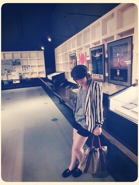 「Vivienne Westwood（ヴィヴィアンウエストウッド）の星球項鍊（ネックレス、シルバー系）」を使った、♡モモ♡さん（レディース・168cm）の夏コーディネート