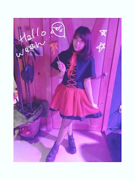 「DAISO（DAISO）のアイテム（おもちゃ）」を使った、♡山崎あかね(あかねん)♡さん（レディース・152cm）の秋コーディネート