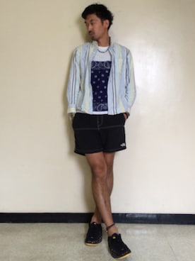 👣HIRO👣さん（メンズ・185cm）の夏コーディネート