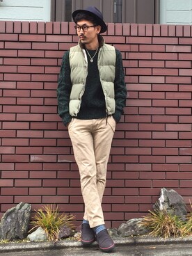 👣HIRO👣さん（メンズ・185cm）の冬コーディネート