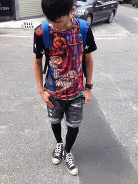 Yen Yu Suさん(メンズ・173cm)の夏コーディネート