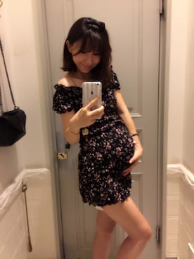 「SNIDEL（スナイデル）のアイテム（チュニック）」を使った、🌸ハナ🎀さん（レディース・172cm）の夏コーディネート