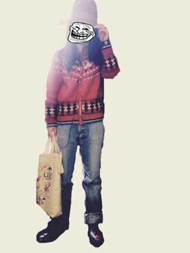 「カウチン」｜コトミサンさん（レディース・155cm）の春コーディネート