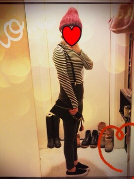 romiさん（レディース・157cm）の冬コーディネート