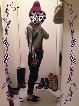 romiさん（レディース・157cm）の冬コーディネート