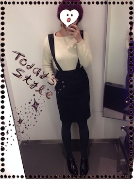 romiさん（レディース・157cm）の冬コーディネート