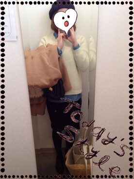 romiさん（レディース・157cm）の冬コーディネート