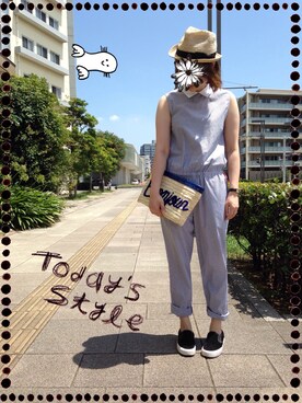 romiさん（レディース・157cm）の夏コーディネート