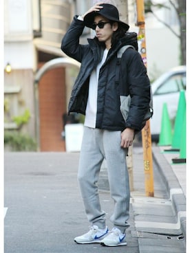 「417 EDIFICE（フォーワンセブンエディフィス）のアイテム（その他パンツ）」を使った、RYOさん（メンズ・174cm）の秋コーディネート