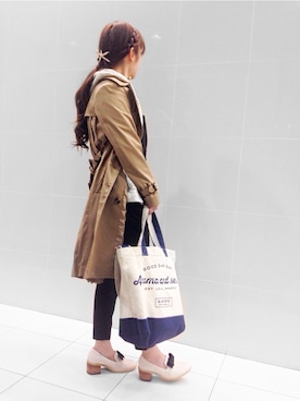 umihaaoiさん（レディース・161cm）の春コーディネート