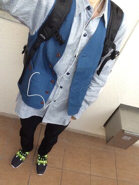 「HAVERSACK」｜loupさん（メンズ・180cm）の春コーディネート