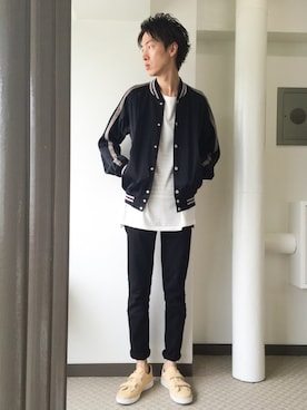 loupさん（メンズ・180cm）の春コーディネート