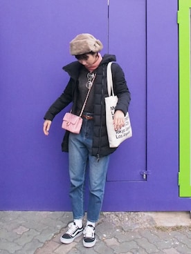 miyhong✳︎✳︎さん（レディース・168cm）の冬コーディネート