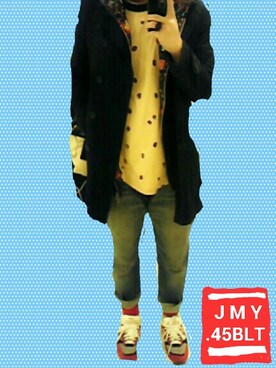 jimmy-k/.45bulletさん（メンズ・176cm）の冬コーディネート