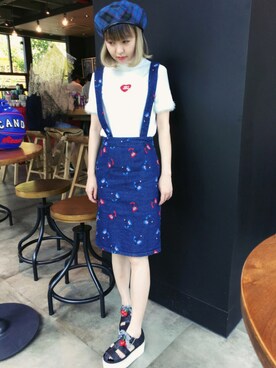 小鸟胃Abby酱さん（レディース・160cm）の夏コーディネート