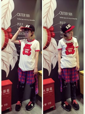 小鸟胃Abby酱さん（レディース・159cm）の夏コーディネート