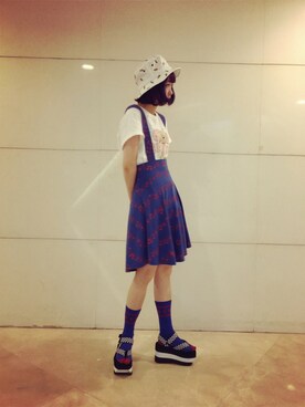 小鸟胃Abby酱さん（レディース・159cm）の夏コーディネート