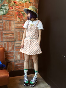 小鸟胃Abby酱さん(レディース・159cm)の夏コーディネート