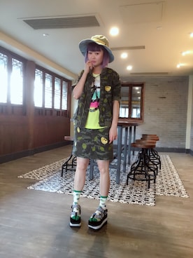 小鸟胃Abby酱さん（レディース・159cm）の秋コーディネート