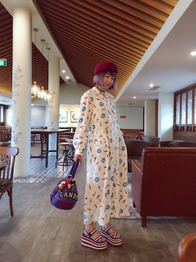 小鸟胃Abby酱さん（レディース・159cm）の秋コーディネート