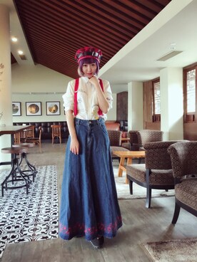 小鸟胃Abby酱さん(レディース・159cm)の秋コーディネート