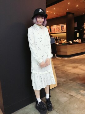 小鸟胃Abby酱さん(レディース・159cm)の秋コーディネート