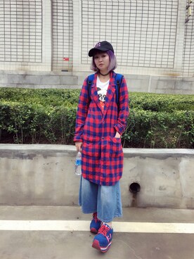 小鸟胃Abby酱さん（レディース・159cm）の秋コーディネート