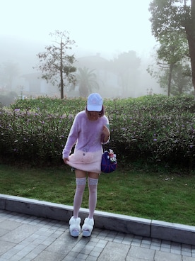 小鸟胃Abby酱さん（レディース・159cm）の秋コーディネート