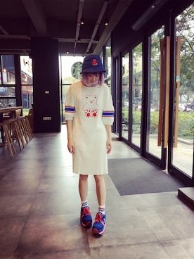 小鸟胃Abby酱さん（レディース・159cm）の秋コーディネート