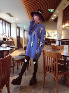 小鸟胃Abby酱さん(レディース・159cm)の秋コーディネート