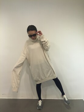 「mmm x h&m」｜MARY•JOEYTSEさん（メンズ・165cm）の冬コーディネート