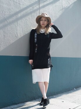 MARY•JOEYTSEさん（レディース・163cm）の秋コーディネート