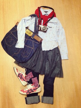 nakamaeさん（レディース・158cm）の春コーディネート