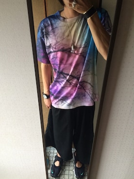 「ANDROID（アンドロイド）のアイテム」を使った、もぐさん（メンズ・180cm）の夏コーディネート