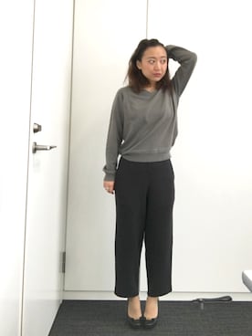 「Marc by Marc Jacobs（マークバイマークジェイコブス）のアイテム（パンプス）」を使った、Yun-Aさん（レディース・154cm）の秋コーディネート