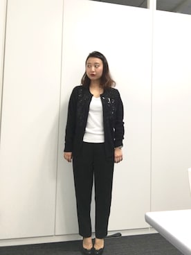 「Marc by Marc Jacobs（マークバイマークジェイコブス）のアイテム（パンプス）」を使った、Yun-Aさん（レディース・154cm）の秋コーディネート