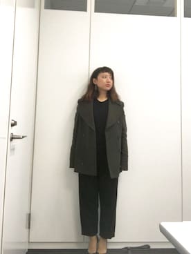 「Marc by Marc Jacobs（マークバイマークジェイコブス）のアイテム（パンプス）」を使った、Yun-Aさん（レディース・154cm）の秋コーディネート