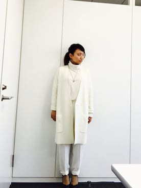 「Marc by Marc Jacobs（マークバイマークジェイコブス）のアイテム（パンプス）」を使った、Yun-Aさん（レディース・154cm）の冬コーディネート