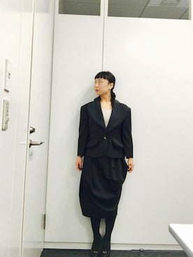 「Marc by Marc Jacobs（マークバイマークジェイコブス）のアイテム（パンプス）」を使った、Yun-Aさん（レディース・154cm）の秋コーディネート