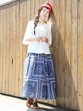 チチカカさん（レディース・158cm）の春コーディネート