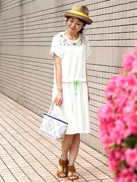 チチカカさん（レディース・163cm）の夏コーディネート