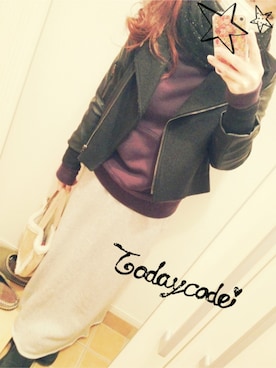 R!naaa*さん（レディース・150cm）の冬コーディネート