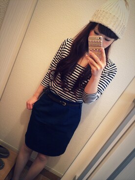 R!naaa*さん（レディース・150cm）の春コーディネート